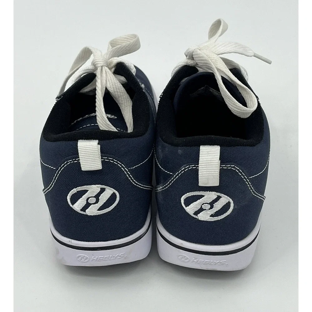 Heelys Skate Shoes Sneakers Navy Canvas Youth Size 5